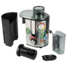 Соковыжималка POLARIS PEA 0829 Fruit Fusion, 800 Вт, стакан 0,35 л, емкость жмыха 1 л, пластик, сталь/черный, 15935, 456738