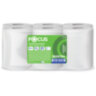 Бумага туалетная 200 м, FOCUS (система Т2) Eco Jumbo, 1 слой, цвет белый, КОМПЛЕКТ 12 рулонов, 5050784, 118574