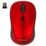 Мышь беспроводная SONNEN V-111, USB, 800/1200/1600 dpi, 4 кнопки, оптическая, красная, 513520, 513520