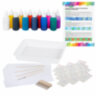 ЭБРУ набор для рисования на воде 12 цветов по 20 мл (120 картин), лоток А4, BRAUBERG HOBBY, 665356, 665356