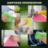 Салфетки из МИКРОФИБРЫ 30х30 см, КОМПЛЕКТ 3 шт., OVERLOCK MULTI COLOUR, 220 г/м2, LAIMA HOME, 608221, 608221