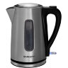 Чайник SCARLETT SC-EK21S13, 1,7 л, 2200 Вт, закрытый нагревательный элемент, стальной, 457208