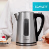 Чайник SCARLETT SC-EK21S13, 1,7 л, 2200 Вт, закрытый нагревательный элемент, стальной, 457208