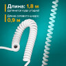 Фен для волос настенный SONNEN HD-2206 SUPER POWER, 1850 Вт, белый, 3 температурных режима, 608482, 608482