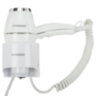 Фен для волос настенный SONNEN HD-2206 SUPER POWER, 1850 Вт, белый, 3 температурных режима, 608482, 608482