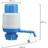 Помпа для воды SONNEN M-19, механическая, 452422, 452422