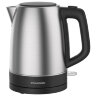 Чайник BRASSON (БРАССОН) KT-040, 1,7 л, 2200 Вт, индикатор уровня воды, сталь, черный, 455192, 455192