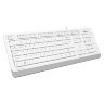 Набор проводной A4TECH Fstyler FG1010, USB, клавиатура 104 клавиши, мышь 3 кнопки + 1 кнопка-колесо, белая, 1147556, 514287