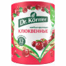 Хлебцы DR.KORNER "Клюквенные" злаковый коктейль, хрустящие, 100 г, пакет, 601090010, 622832