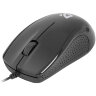Мышь проводная DEFENDER Optimum MB-160, USB, 2 кнопки + 1 колесо-кнопка, оптическая, черная, 52160, 512027