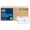 Полотенца бумажные 190 шт., Tellus/TORK (H2) ADVANCED, КОМПЛЕКТ 21 пачка, 2-слойные, белые, 22,5х21,3 см, Z-сложение, 471150, 115492