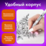 Капиллярные ручки линеры 9 шт., черные, 0,05-0,8 мм / Кисть S, BRAUBERG ART DEBUT, 143944, 143944