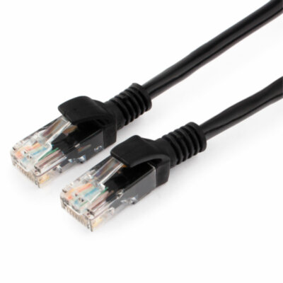 Кабель (патч-корд) UTP 5Е категория, RJ-45, 15 м, CABLEXPERT, для подключения по локальной сети LAN, PP12-15M, 514105