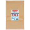 Пакеты дой-пак с замком ZIP LOCK, крафт с окном 60 мм, 180х260 + 40 мм, КОМПЛЕКТ 100 штук, 150 мкм, BRAUBERG, 700693, 700693