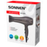 Фен для волос SONNEN HD-2281, 2200 Вт, турмалиновая ионизация, 3 температуры, холодный обдув, 454696, 454696
