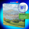 Холст 3D на подрамнике BRAUBERG ART CLASSIC 20х20 см, 440 г/м2, грунт, 100% хлопок мелкое зерно, 191661, 191661