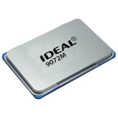 Штемпельная подушка TRODAT IDEAL 9072Мс, 110х70 мм, металлический корпус, синяя, 190089, 229576