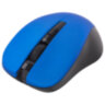 Мышь беспроводная с бесшумным кликом SONNEN V18, USB, 800/1200/1600 dpi, 4 кнопки, синяя, 513515, 513515