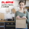 Крафт-пакет бумажный 18х12х29 см, КОМПЛЕКТ 100 шт., плотность 90 г/м2, LAIMA ECO CRAFT, 609683, 609683