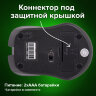 Мышь беспроводная с бесшумным кликом SONNEN V18, USB, 800/1200/1600 dpi, 4 кнопки, красная, 513516, 513516