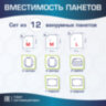 Вакуумные пакеты с клапаном для хранения вещей, КОМПЛЕКТ 12 шт., НАСОС в комплекте, LAIMA, 608927, 608927