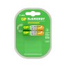 Батарейки аккумуляторные GP ReEnergy Ni-Mh мизинчиковые КОМПЛЕКТ 2 шт., ААА (HR03), 950 mAh, 100AAAHCRGY, 100AAAHCRGY-2CR, 458467