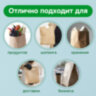 Крафт-пакет бумажный 12х8х24 см, КОМПЛЕКТ 100 шт., плотность 90 г/м2, LAIMA ECO CRAFT, 609682, 609682