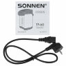 Термопот SONNEN TP-60, 6 л, 900 Вт, 1 температурный режим, 3 режима подачи воды, сталь, черный/серебро, 456713, 456713