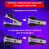 Антистеплер для скоб № 10 и № 24/6, BRAUBERG "Classic", с фиксатором, черный, 222547, 222547