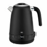 Чайник BQ (БИ-КЬЮ) KT1724SW, 1,7 л, 2200 Вт, закрытый нагревательный элемент, ТЕРМОРЕГУЛЯТОР, черный, 86195511, 457555