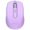 Мышь беспроводная бесшумная SMARTBUY 611AG-V, USB, 4 кнопки + 1 колесо, оптическая, лиловая, 02033, SBM-611AG-V, 514186
