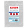 Пакеты дой-пак с замком ZIP LOCK, прозрачные, 140х200 + 40 мм, КОМПЛЕКТ 100 штук, 70 мкм, BRAUBERG, 700697, 700697