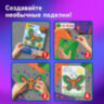 Цветная бумага ТИШЬЮ 17 г/м2, А4 (210х297 мм), 20 листов, 10 цветов интенсив, в папке, BRAUBERG, 116498, 116498