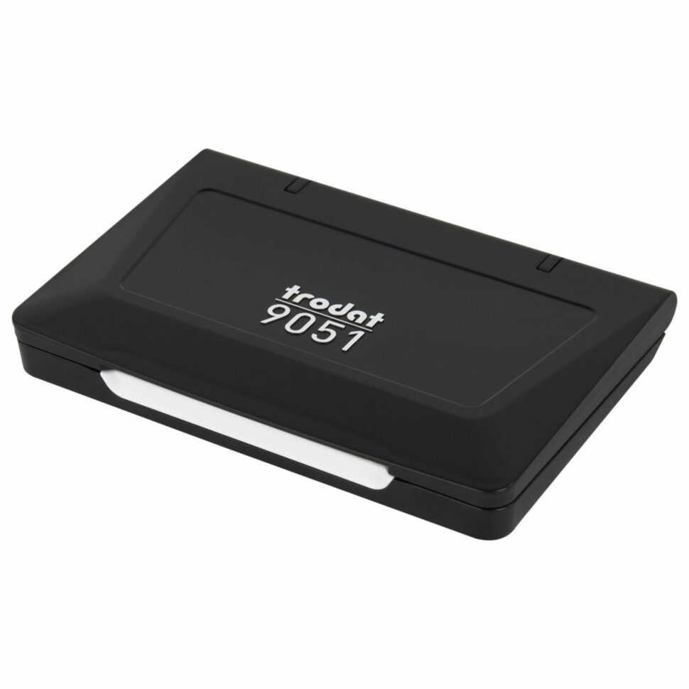 Штемпельная подушка TRODAT 9051, 90х50 мм, НЕОКРАШЕННАЯ, 56337, 238396