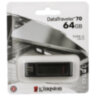 Флеш-диск 64 GB KINGSTON DataTraveler 70, разъем Type-C 3.2, черный, DT70/64GB, 513642