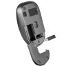 Мышь беспроводная бесшумная DEFENDER Wave MM-995, USB, 3 кнопки+1 колесо-кнопка, оптическая, серая, 52993, 513823