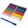 Пластилин классический BRAUBERG KIDS, 10 цветов, 200 г, со стеком, 106504, 106504