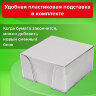Блок для записей в боксе, 9х9х5 см, плотность 55 г/м2, белизна 70-80%, STAFF, 129194, 129194