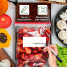 Пакеты для заморозки продуктов, 3 л, КОМПЛЕКТ 50 шт., с замком-застежкой (слайдер), LAIMA, 608913, 608913