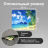 Коврик для мыши SONNEN "BEACH", резина + ткань, 260х220х3 мм, 513294, 513294