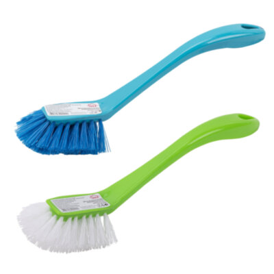 Щетка для мытья посуды "Колибри", 8х4х26 см, цвет ассорти, IDEA, М 5202, 602591