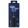 Зубная щетка электрическая ORAL-B (Орал-би) Vitality Pro, ЧЕРНАЯ, 1 насадка, 80367641, 608719