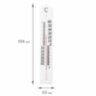 Термометр уличный, фасадный, малый, диапазон измерения: от -60 до +60°C, ПТЗ, ТБ-45м, ТБ-45М, 670767