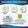 Вакуумные пакеты с клапаном для хранения вещей КОМПЛЕКТ 10 шт., НАСОС в комплекте, LAIMA HOME, 607914, 607914