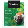 Кофе в дрип-пакетах COFFESSO "Brazil Alto" 5 порций по 10 г, 102542, 623408