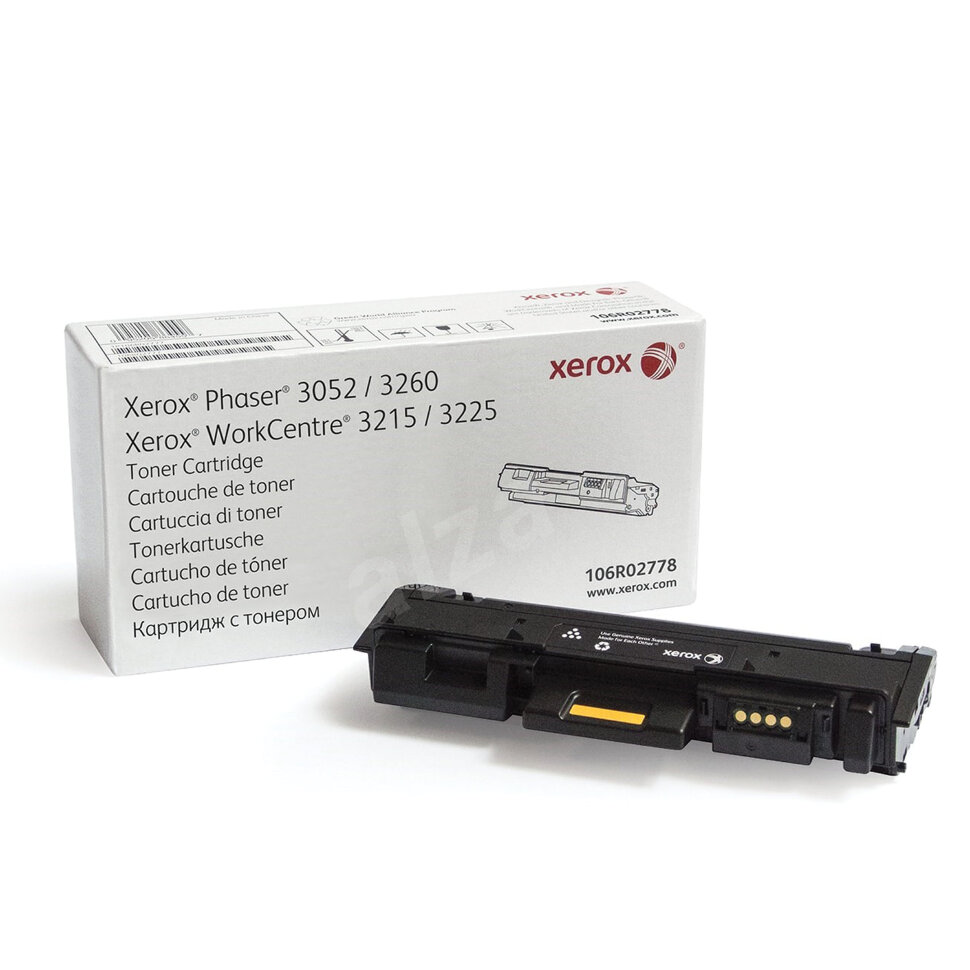 Тонер-картридж XEROX (106R02778) WC 3215/3225/Phaser 3052/3260, оригинальный, ресурс 3000 стр., 320599