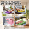 Салфетки из МИКРОФИБРЫ 30х30 см MULTI COLOUR, big pack, КОМПЛЕКТ 10 шт., 180 г/м2, LAIMA HOME, 607794, 607794