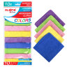 Салфетки из МИКРОФИБРЫ 30х30 см MULTI COLOUR, big pack, КОМПЛЕКТ 10 шт., 180 г/м2, LAIMA HOME, 607794, 607794