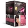 Фен SCARLETT SC-HD70I67, мощность 2000 Вт, 2 скорости, 3 температурных режима, ионизация, холодный воздух, розовый, 455900