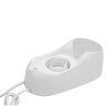 Фен для волос настенный KSITEX F-1400 WC, 1400 Вт, пластик/металл, 2 скорости, белый, 601804
